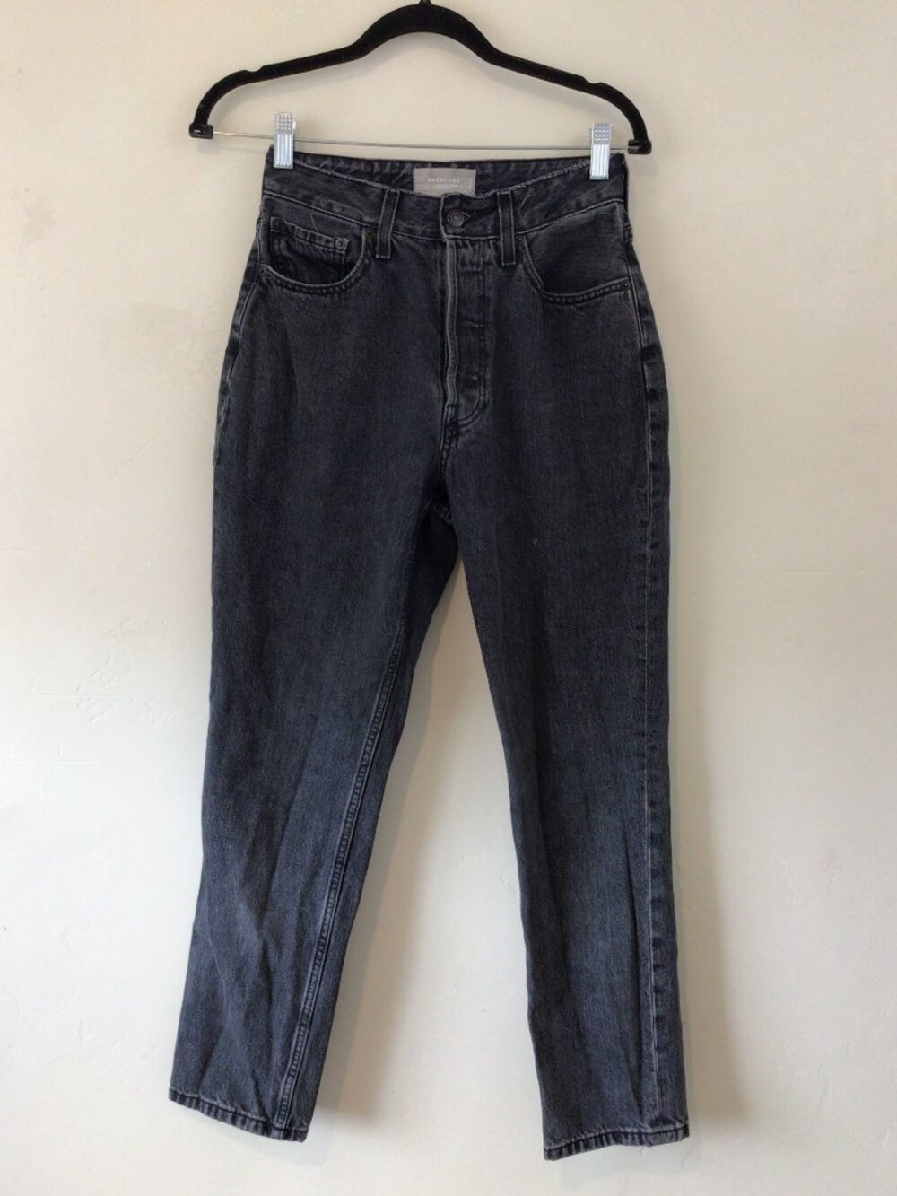 Everlane Curvy 90s Cheeky Straight Jeans Button Fly Organic Cotton